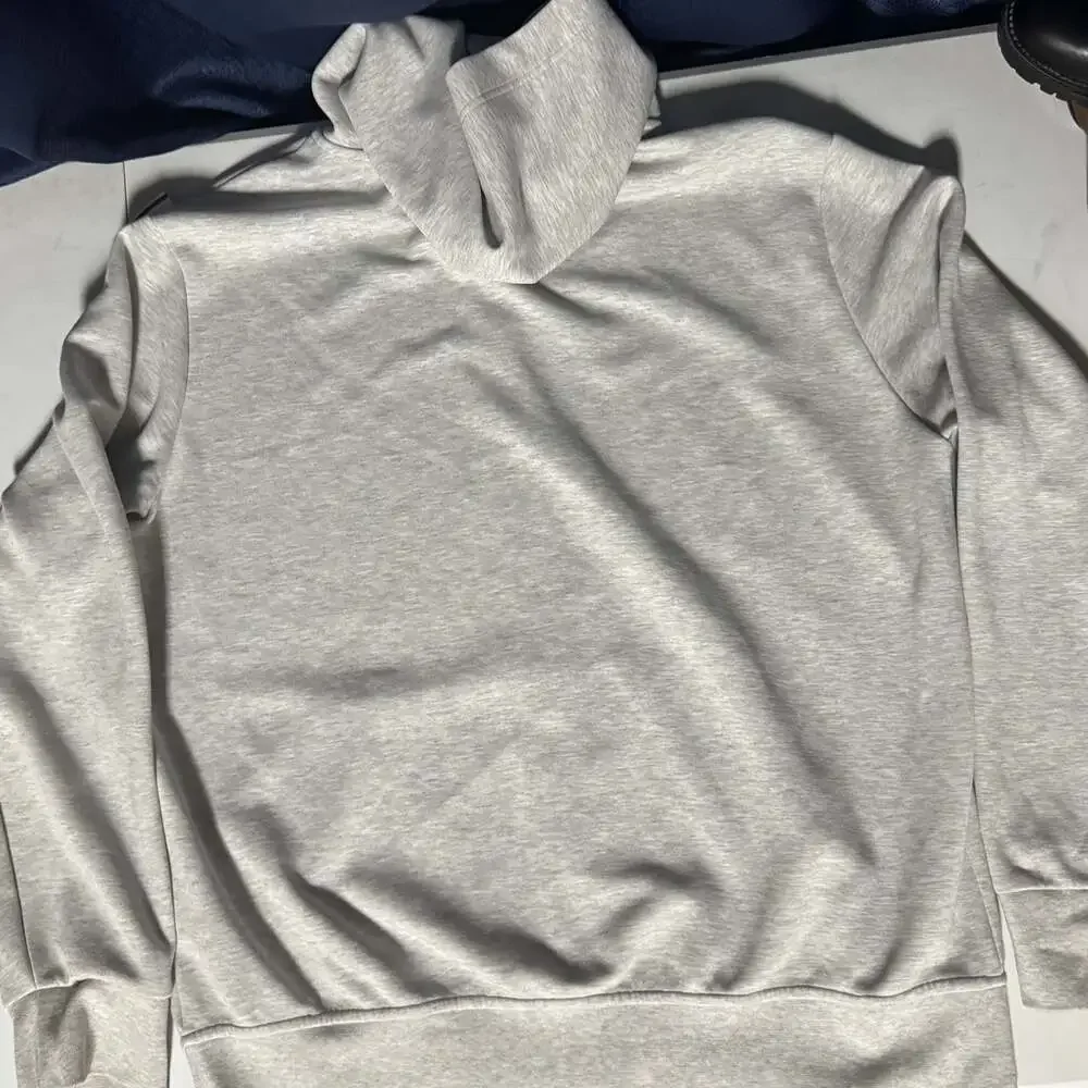Polo Ralph Lauren Men's Grey Heather Double Knit Full Zip Hoodie XL
